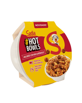 Macarrão com Minialmôndegas Sadia Hot Bowls