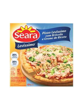 Pizza Levíssimo e Brócolis Seara
