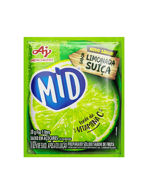 Refresco em Pó Limonada Suiça Mid